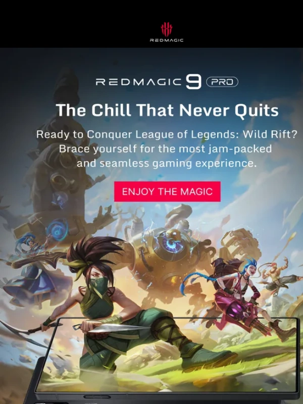 Red Magic - ?Get Ready to Conquer League of Legends: Wild Rift!