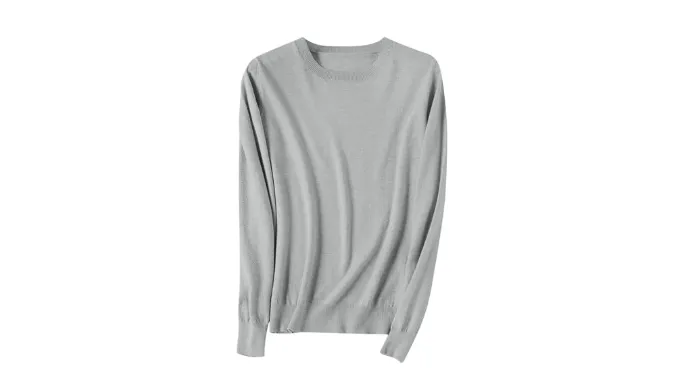 Womens Spring Fall Sweater Tops Plain Color Long Sleeve Sweatshirts Undershirt Knitted Outer Wear Pullover