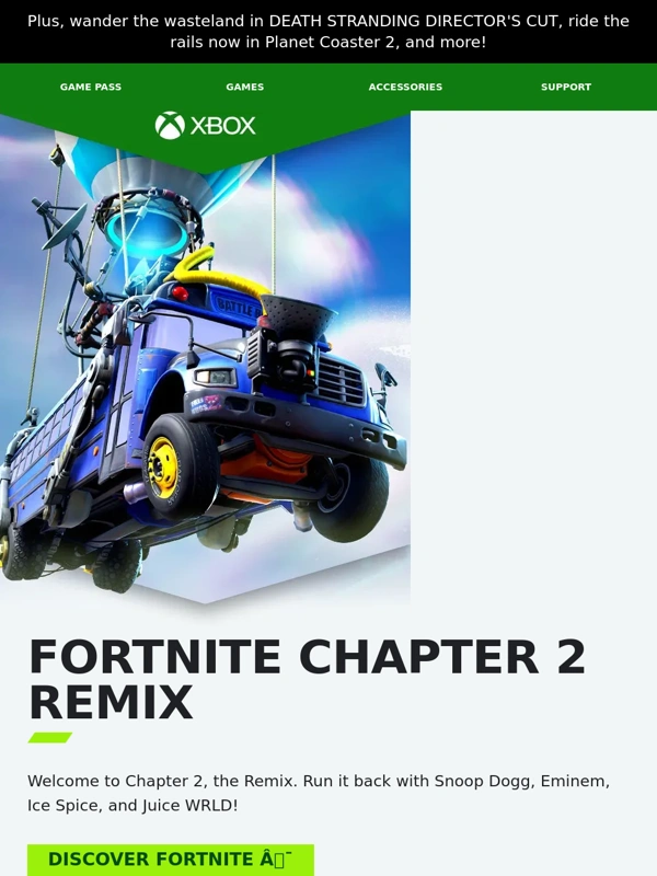 Xbox - Score a victory royale with Snoop Dogg and Eminem in this week's hottest games!