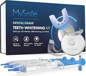 Mysmile Teeth Whitening Kit with Led Light