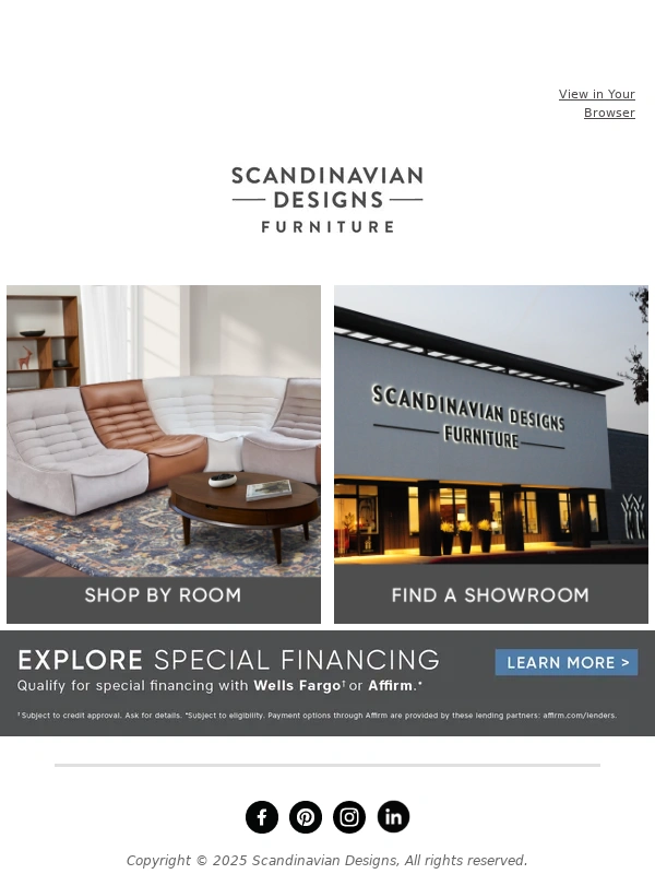 Scandinavian Designs - Buy a mattress,get 50% back