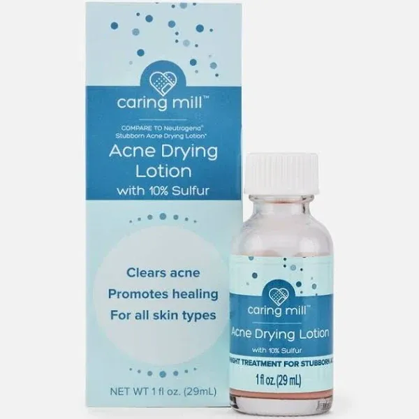 FSA-Eligible Caring Mill Acne Drying Lotion w/ Silicone Applicator