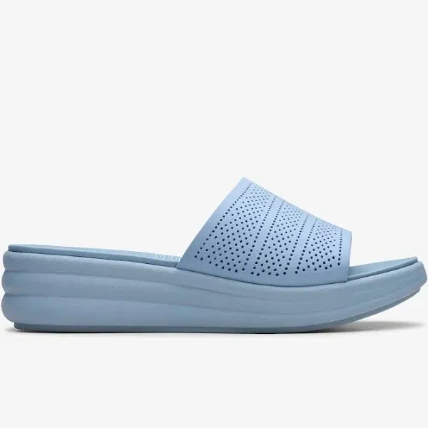 Clarks Women's Cloudsteppers Drift Twist Slip-On Sandals