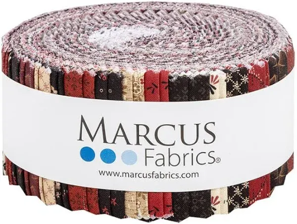 Jelly Rolls Strawberry Emery 2.5" Strips Pam Buda for Marcus Fabrics
