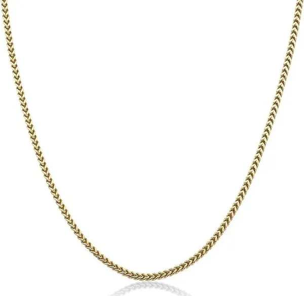 Men's LYNX Stainless Steel Franco Chain Necklace