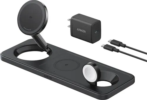 Anker 3-in-1 Qi 2.0 15W Wireless Charging Station $51 + Free Shipping