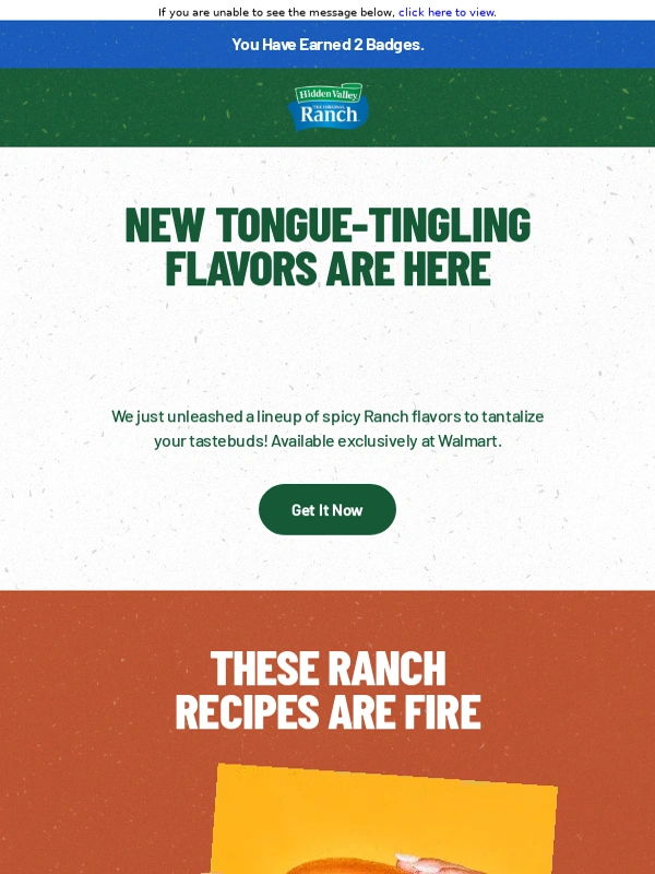 Hidden Valley - Introducing ? tasty twists,? fun flavors and ? spicy heat!