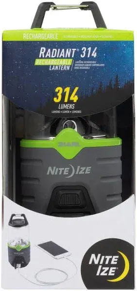 Nite Ize Radiant 314 Rechargeable Lantern