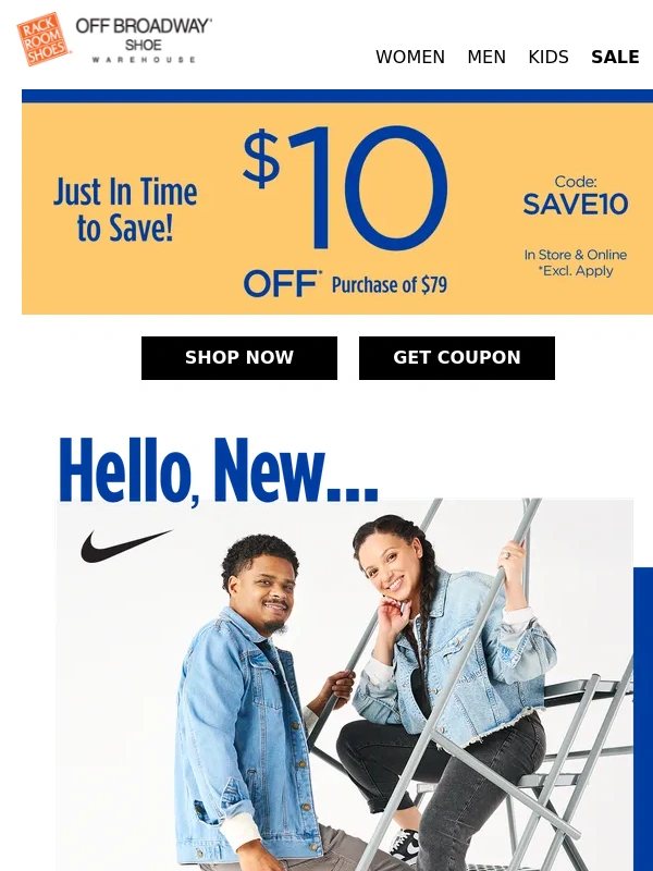 Rack Room Shoes - $10 OFF must-have brands