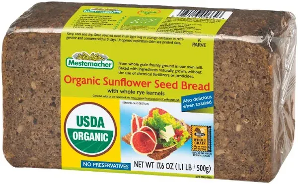 Mestemacher Sunflower Seed Bread