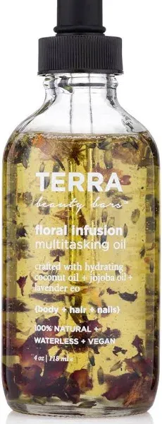 Terra Beauty Bars Floral Infusion Multitasking Body Oil