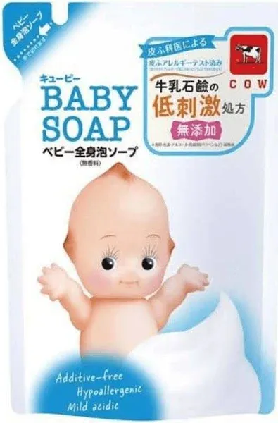 Cow Kewpie Foaming Baby Soap Refill