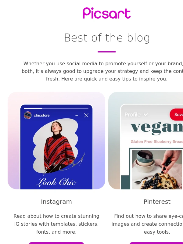 PicsArt - Master social media in under 15 minutes