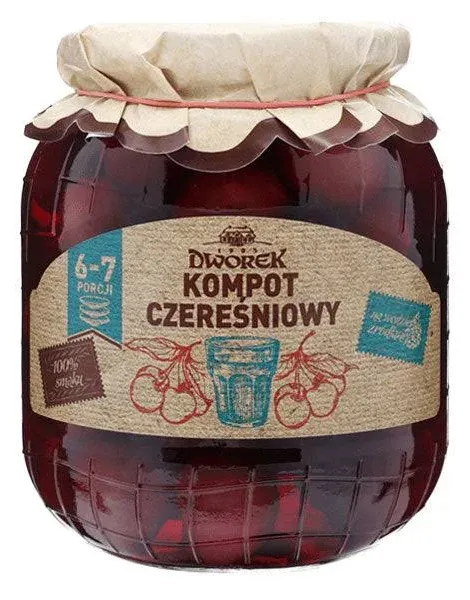 Dworek Compote Cherry 720gr