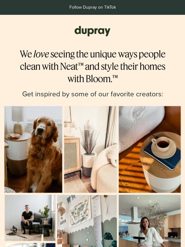 Dupray - See creators get creative ?