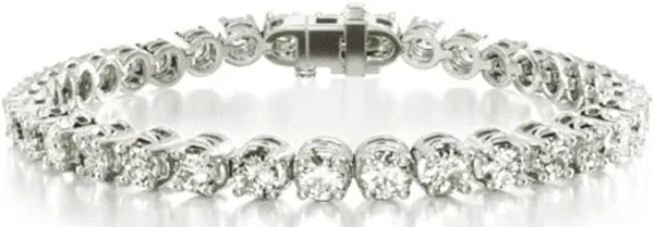James Allen Diamond Tennis Bracelet in 14K
