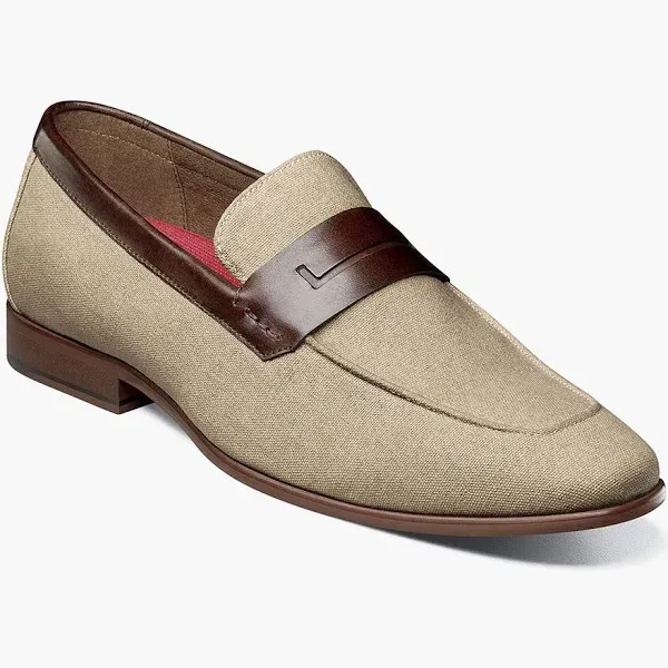 Stacy Adams Men's Gill Moc Toe Saddle Slip