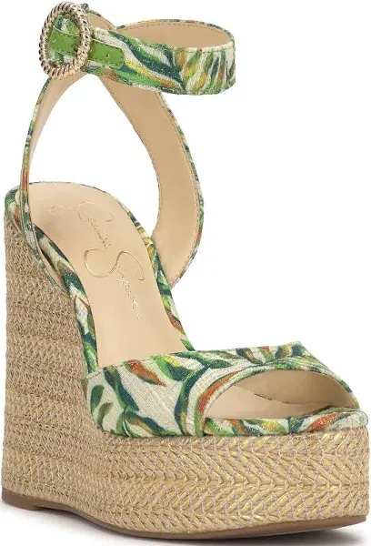 Jessica Simpson Women's Kamindi Platform Espadrille Wedge Sandals