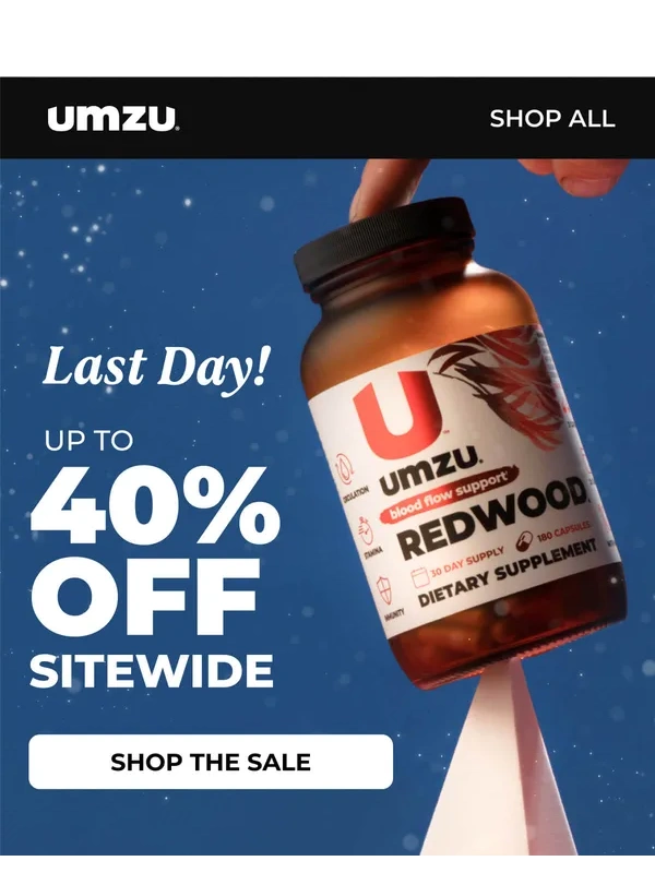 UMZU - SALE ENDS AT MIDNIGHT ?