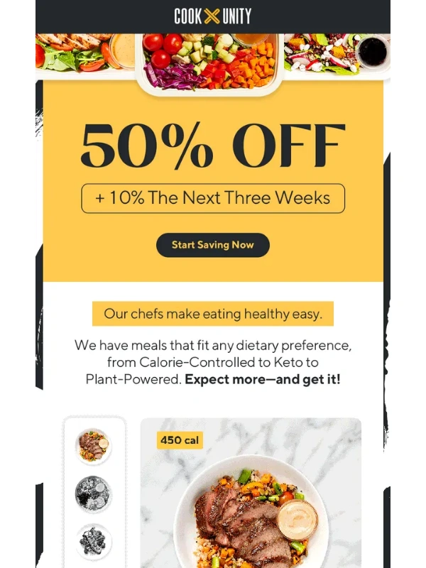CookUnity - Spending $200/week on groceries?