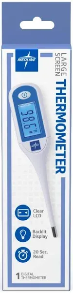 Medline Large-Display Digital Thermometer