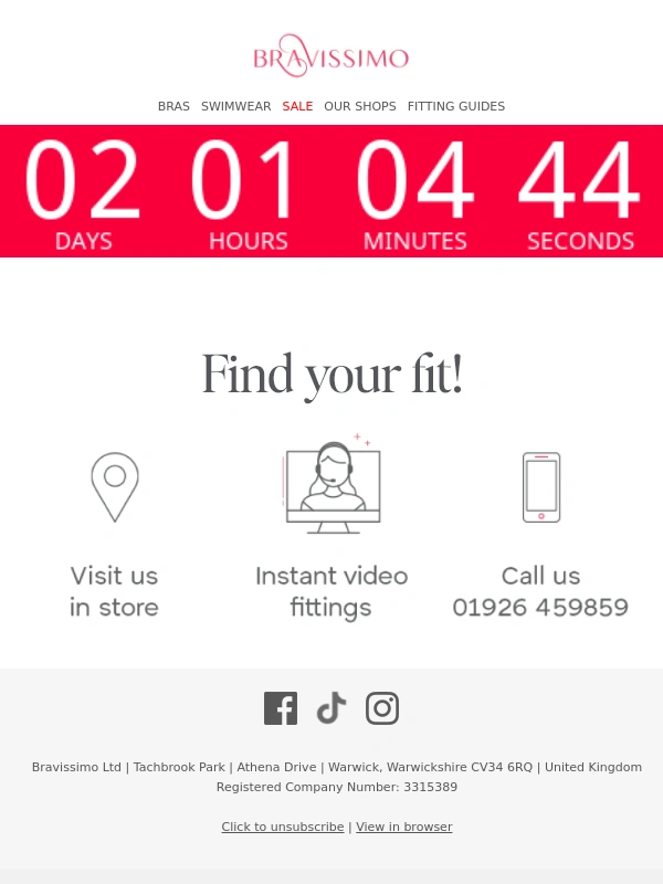 Bravissimo - Ends Friday: 50% + Extra 15% Off