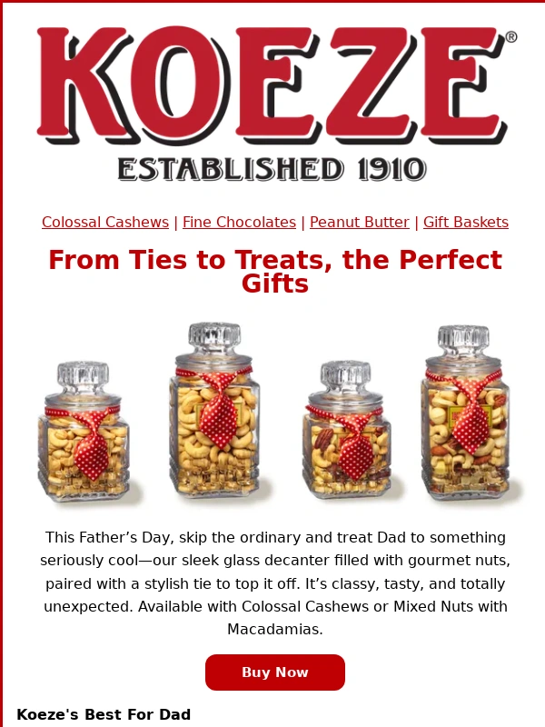 Koeze - Don’t Wait—Shop Father’s Day Gifts Today!