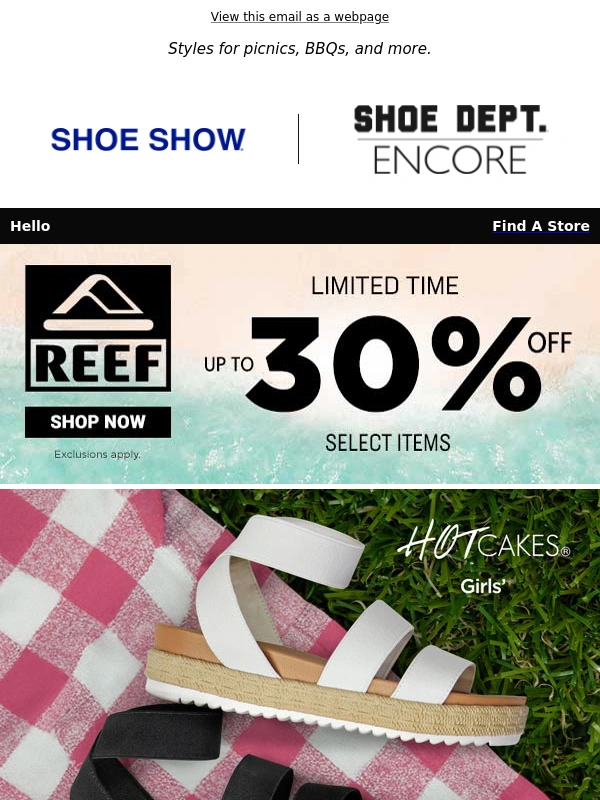 SHOE SHOW - Shoes for every occasion. ?