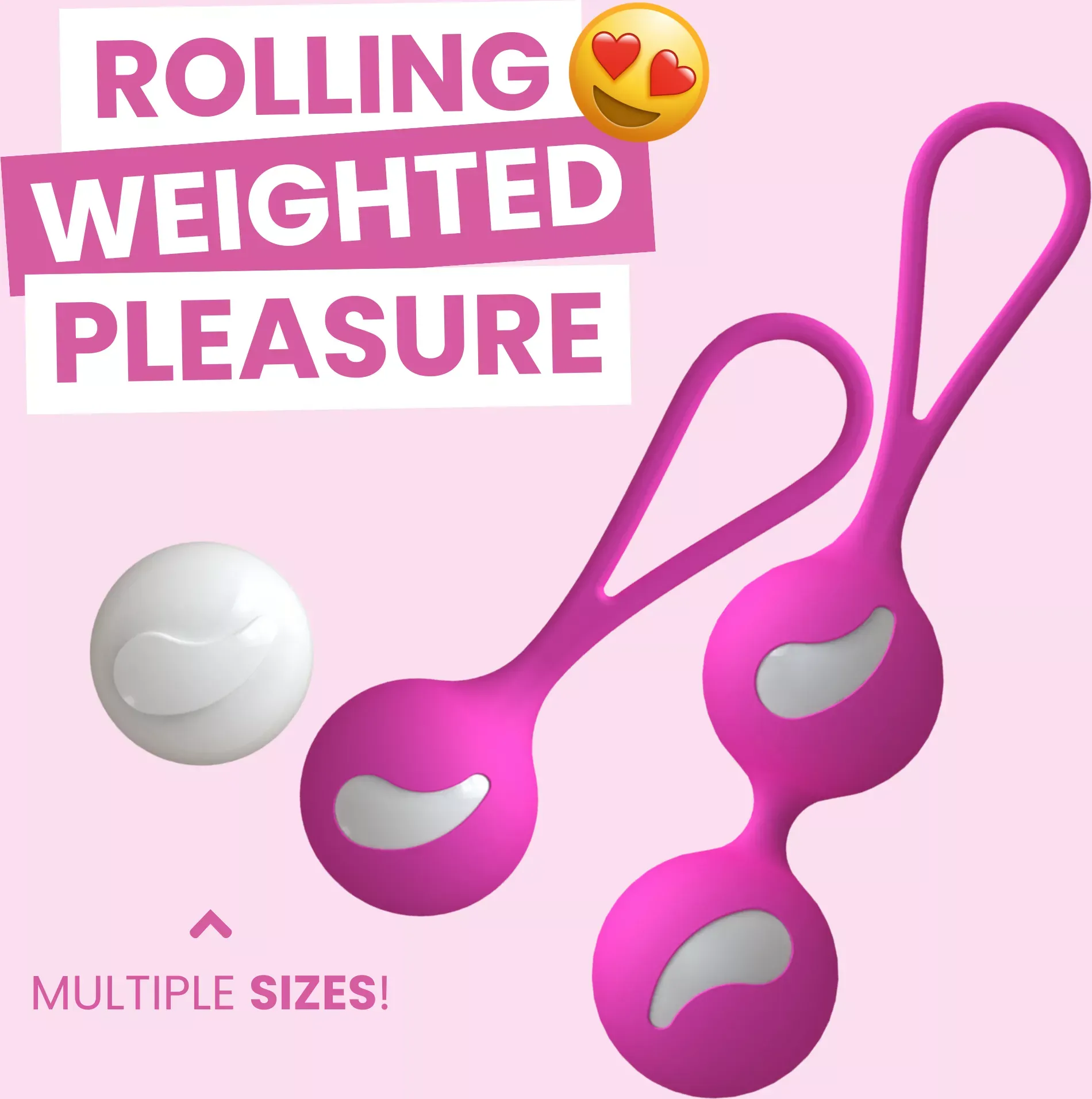 TooTimid Duotone Silicone Kegel Ball Set
