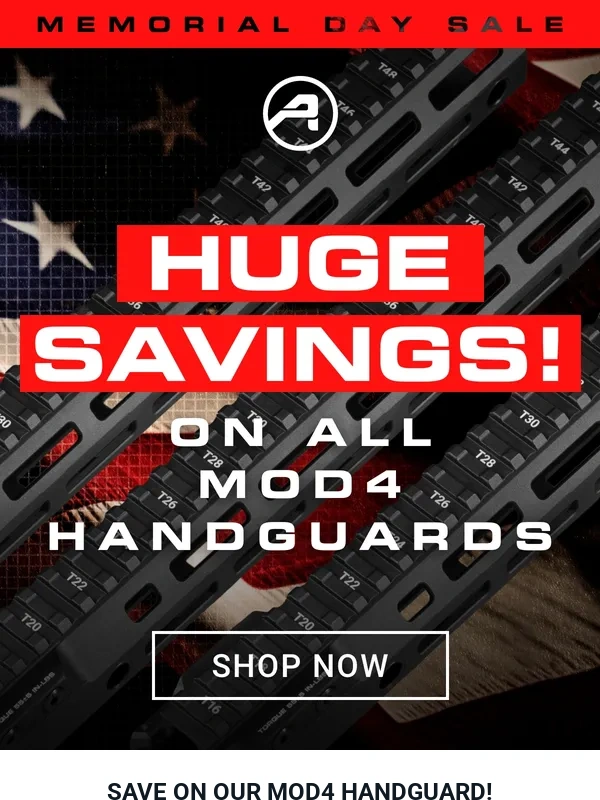 Aero Precision - ? HUGE SAVINGS on MOD4 Handguards