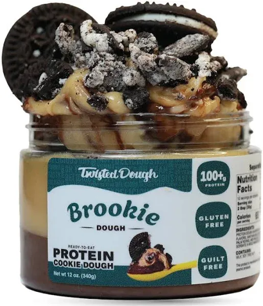 Brookie Protein Cookie Dough