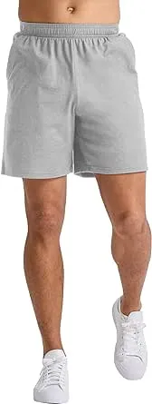 Hanes Men's Originals 7" Inseam Cotton Shorts w/ Pockets (Light Steel) $9.90 + Free Shipping w/ Prime or on $35+