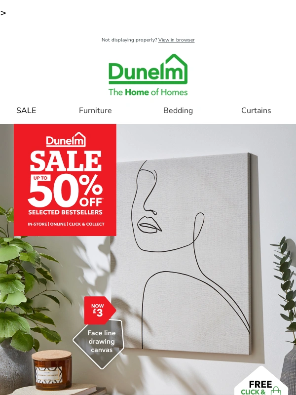 Dunelm - Meet the sale bestsellers