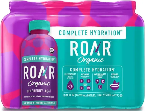 Roar Organic Blueberry Acai Beverage