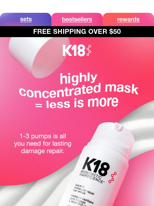 K18 - How much mask to use? less than you think