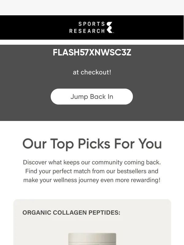 Sports Research - Exclusive offer inside!