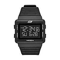 Skechers Men's Larson 44MM Digital Chronograph Watch w/ Plastic Strap & Case (Black) $10.69 + Free S&H w/ Walmart+ or on $35+