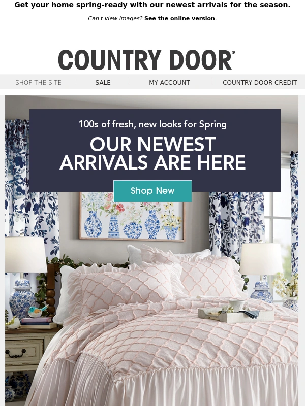 Country Door - Fresh-Picked New Finds are Here – Just in Time for Spring’s Arrival!