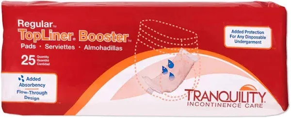 Tranquility TopLiner Booster Pads