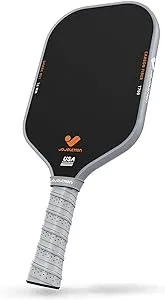 Pickleball - Carbon Fiber Pickleball Paddle, 16mm Shark Power Polymer Core, Ultimate Spin & Consistency