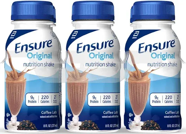 EleCare 57237 Each. Nutrition Ensure Coffee Latte Retail 8oz. Bottle