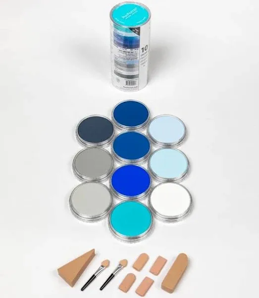Armadillo Art and Craft Panpastel Set 10 Color Seascape