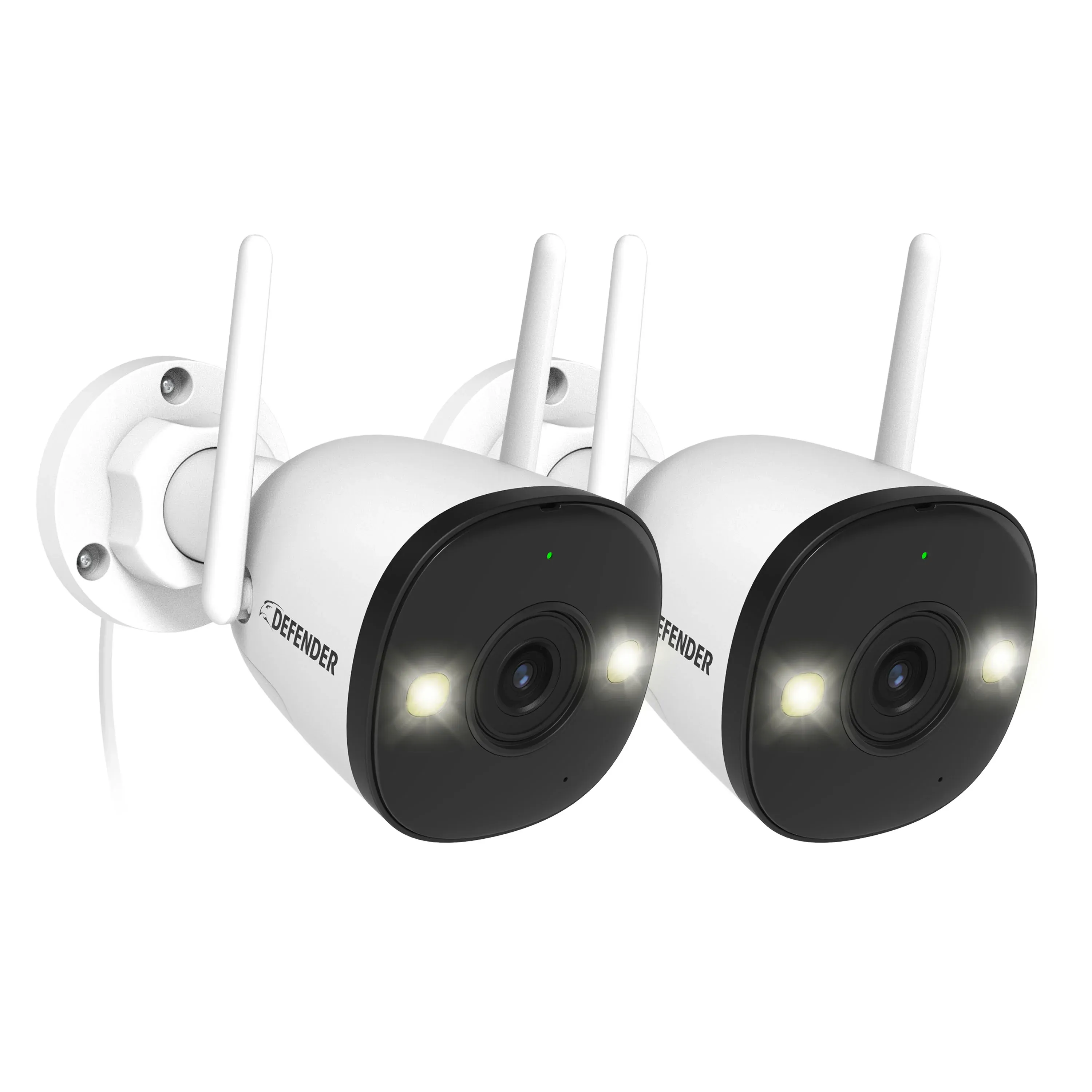 Defender AI Powered 4K Guard Pro Wi-Fi 6 Plug-in Security Camera