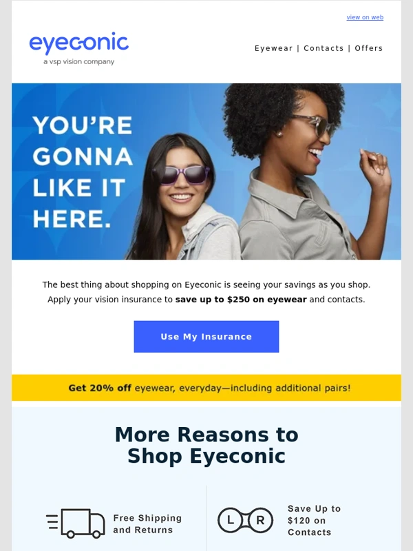 Eyeconic - Nice to meet you. ?