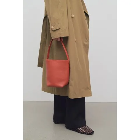 The Row Small N/S Park Tote Bag in Leather