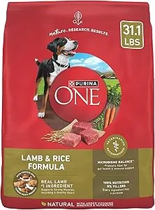 Purina ONE SmartBlend Dry Dog Food Lamb Rice Formula