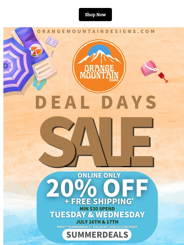 Alumni Hall - DEAL DAYS Start NOW