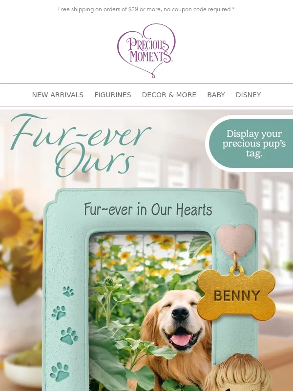 Precious Moments - Honor Their Memory This Pet Memorial Day ?