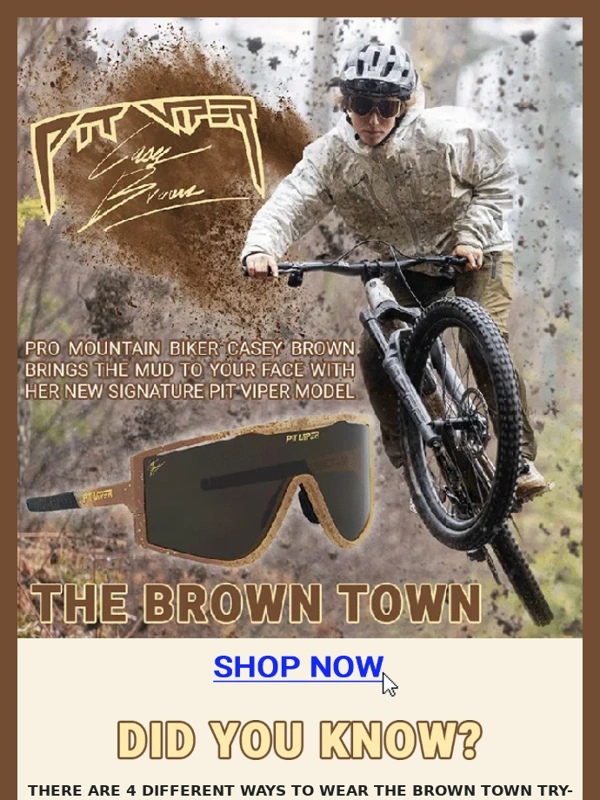 Pit Viper - NEW: The Brown Town