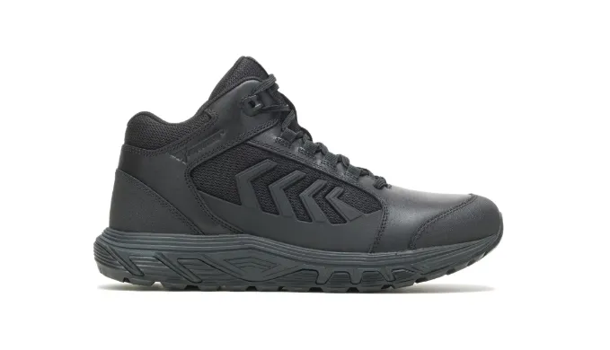 Bates Rush Shield Mid Vent E01047 Mens Black Athletic Tactical Shoes